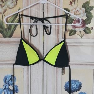 Victoria's Secret Pink triangle bikini top